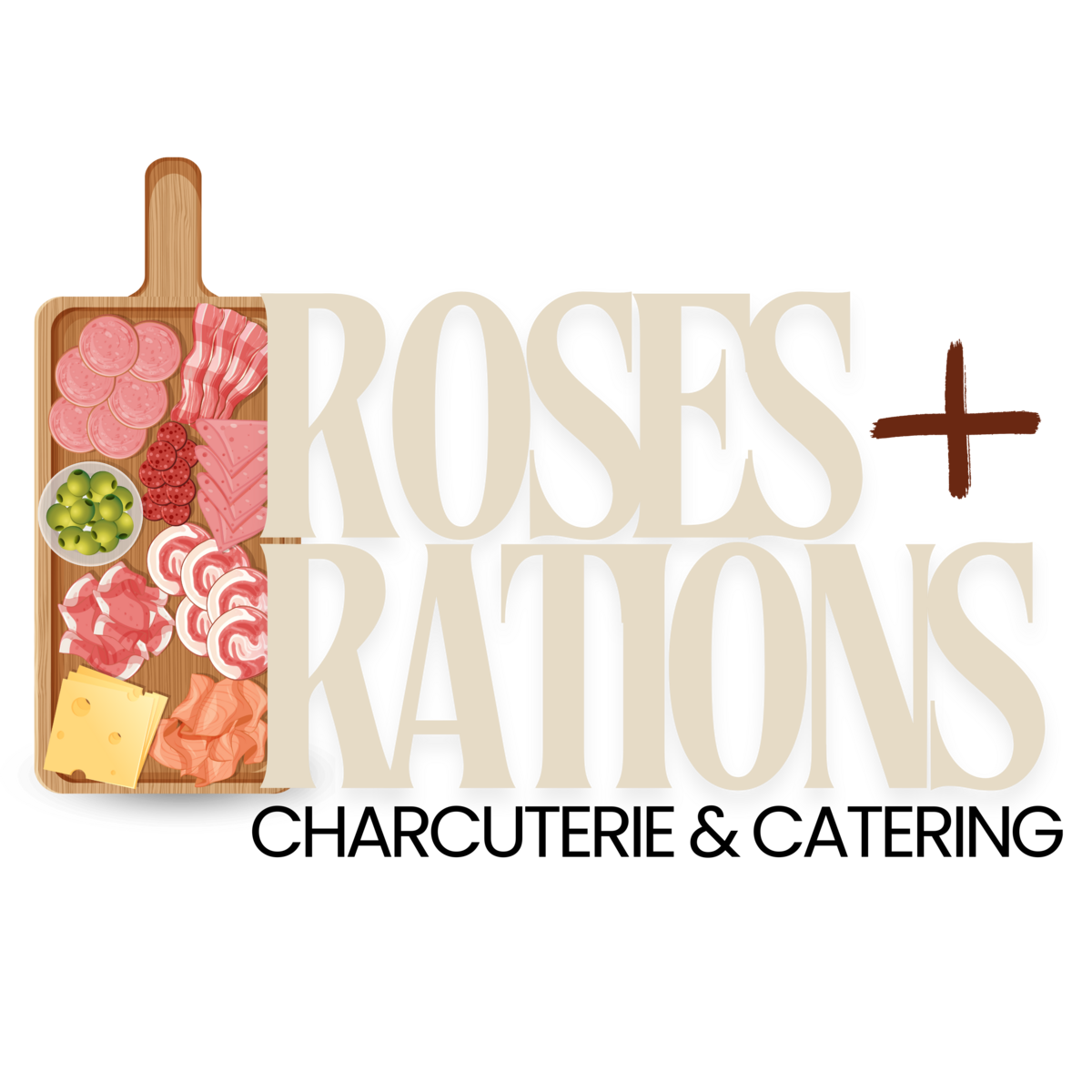 Roses + Rations Full Color Logo