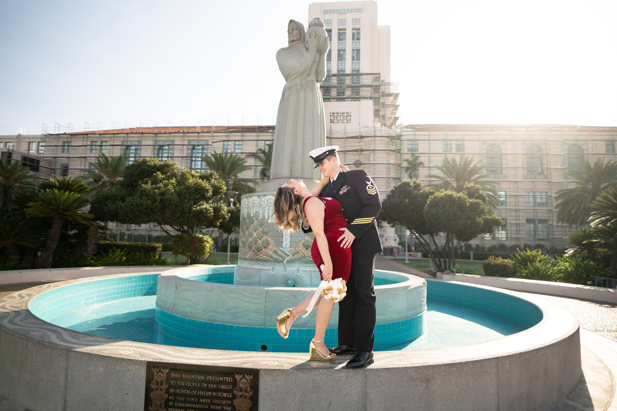 San Diego Downtown Courthouse Wedding