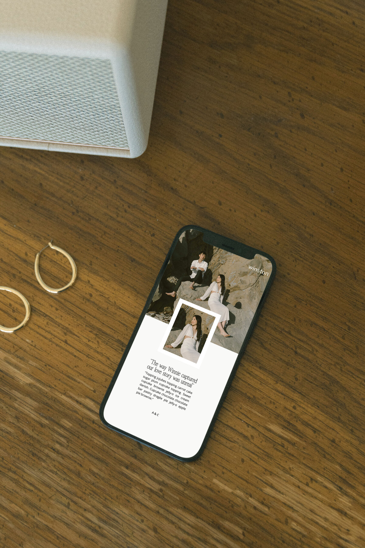 winston testimonial instagram story template