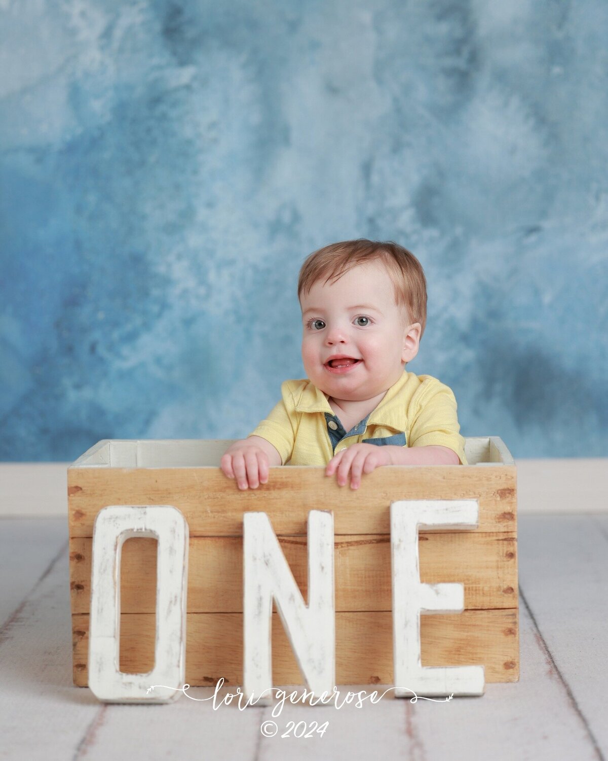 lehigh-valley-photographer-lori-generose-lg-photography-first-birthday-cake-smash-boy-saucon-valley-pa