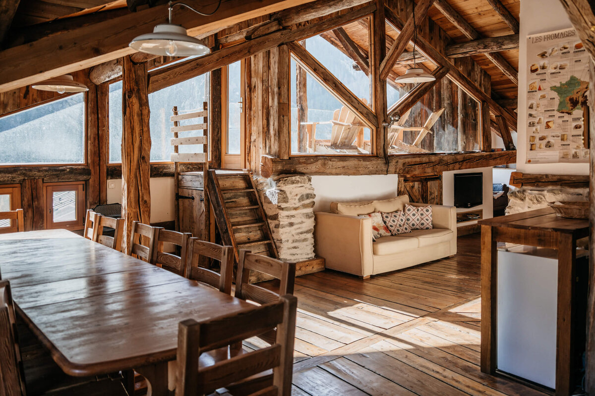 Livingroom chalet Algonquin