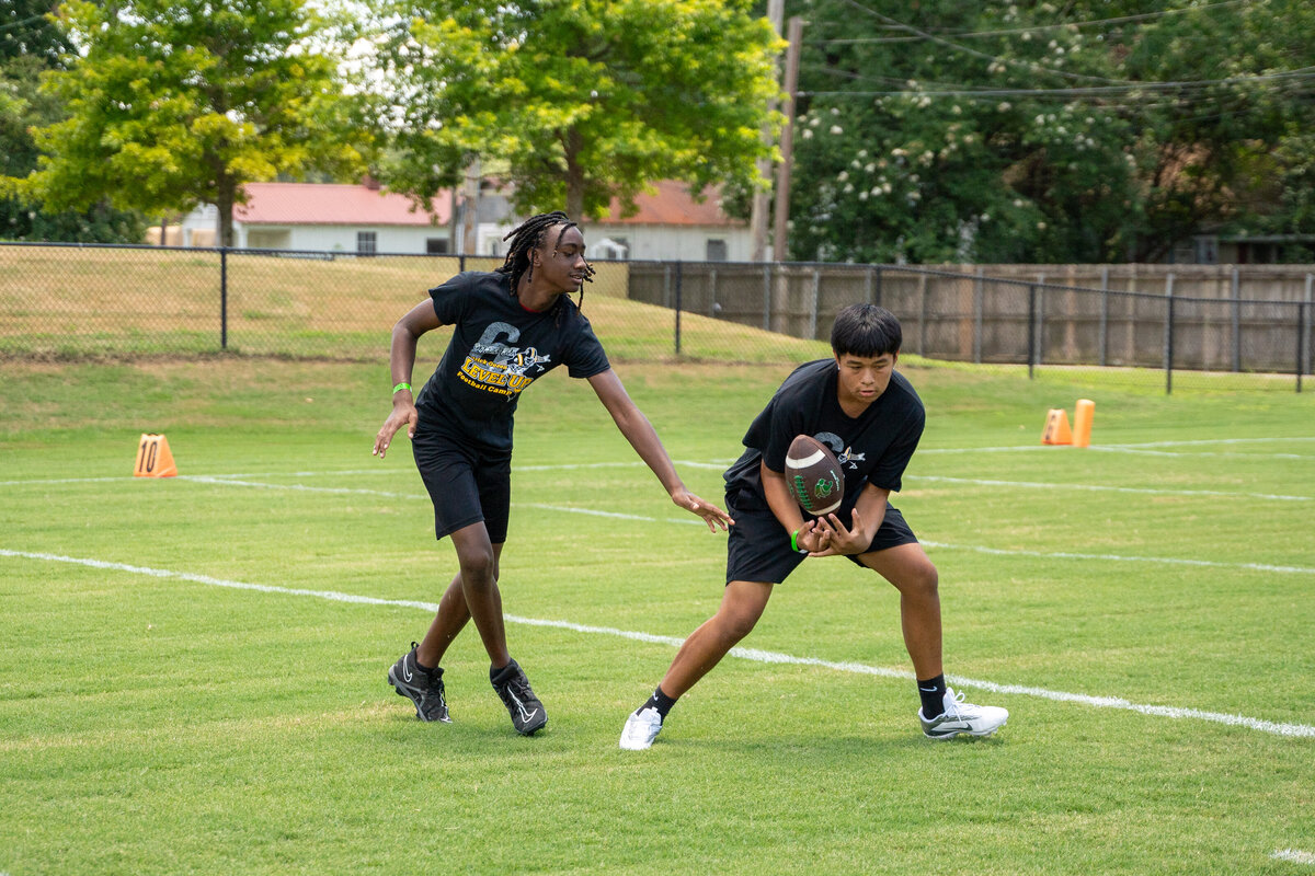 Patrick Queen Level Up 2024 Football Camp -328