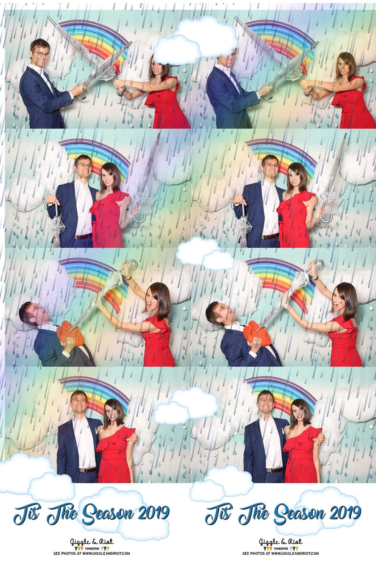 fun spring props photo booth