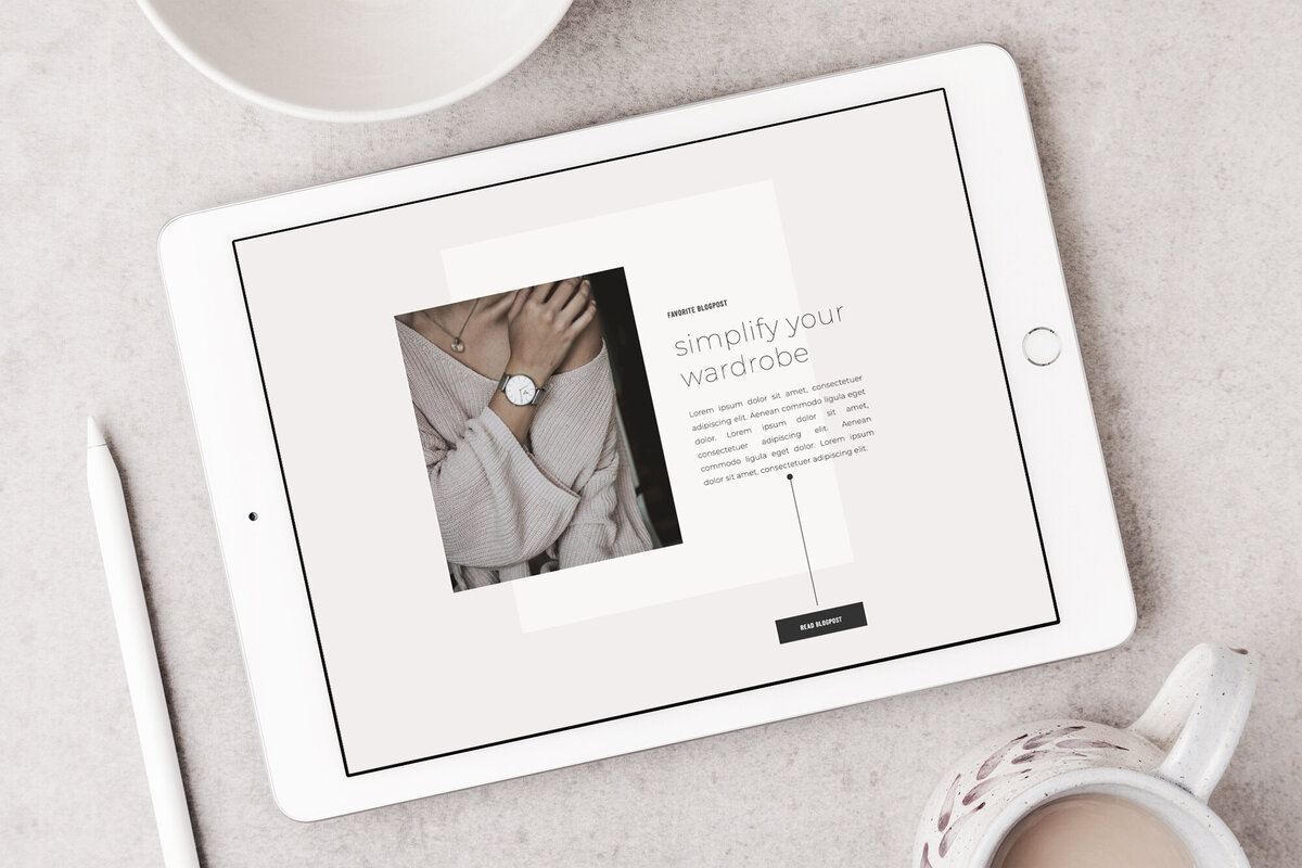 The Roar Showit Web Design Website Template Tessa Business Layout 3