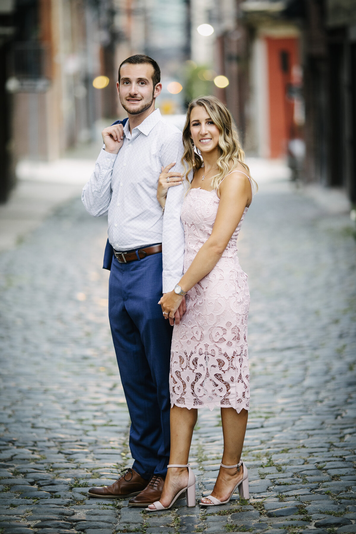 New Jersey Wedding Photographers	Hoboken, NJ	Hoboken City Streets Train Station Pier Hudson River	Engagement Session	Summer August	Elegant Luxury Artistic Modern Editorial Light and Airy Natural Chic Stylish Timeless Classy Classic Romantic Couture Fine Art Experienced Professional Love Couples Emotional Genuine Authentic Real Fashion Fairy Tale Dream Lovers Jersey Shore Intimate	Engagement Session Photos Portraits Image 40