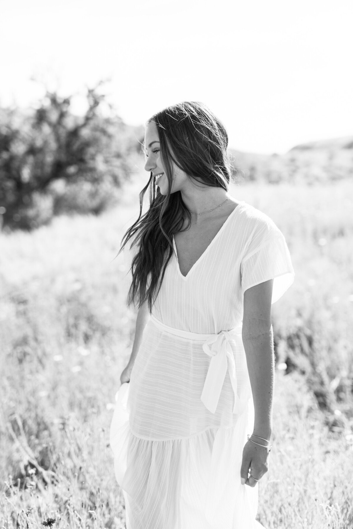 Senior portait in Boise ID
