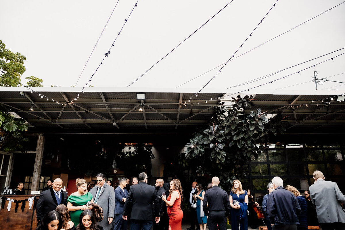 Archer Inspired Photography - Christina and Jake Wedding - Smog Shoppe Los Angeles - Ceremony-23