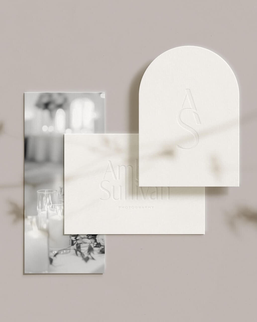 AS monogram and logo design