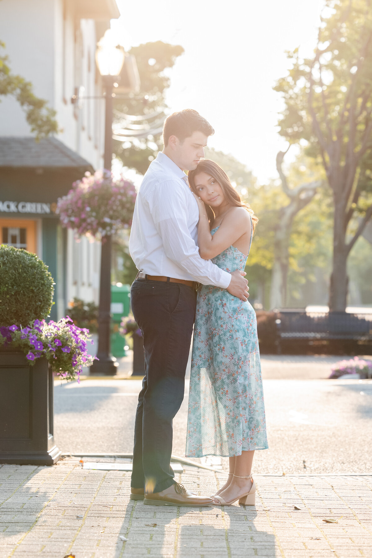 New Jersey Wedding Photographers	Spring Lake, NJ	Downtown Spring Lake 3rd Avenue	Engagement Session	Summer August	Elegant Luxury Artistic Modern Editorial Light and Airy Natural Chic Stylish Timeless Classy Classic Romantic Couture Fine Art Experienced Professional Love Couples Emotional Genuine Authentic Real Fashion Fairy Tale Dream Lovers Jersey Shore Intimate	Engagement Session Photos Portraits Image 6