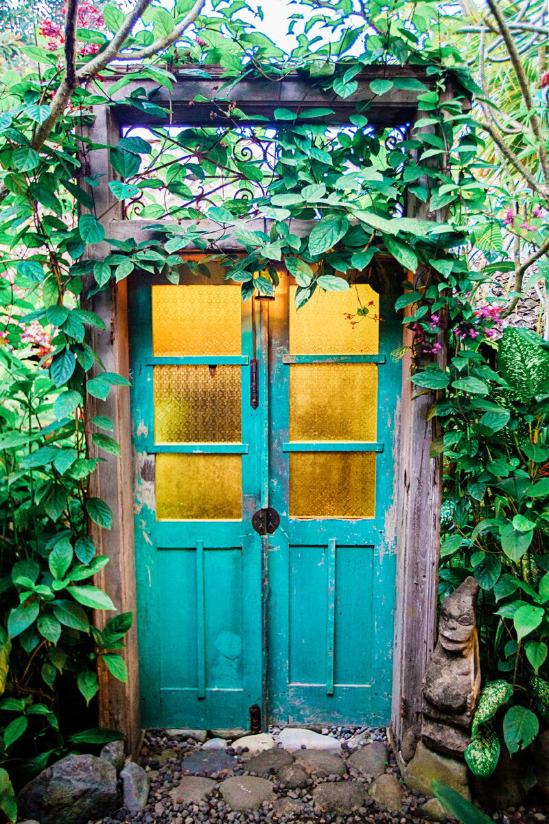 Travel Photography - Bali Indonesia - Door