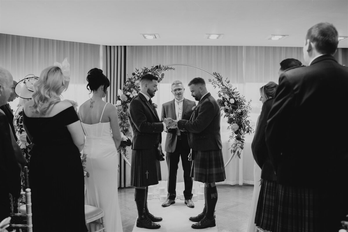Aberdeen LGBTQ+ Wedding Photography by Aberdeen Wedding Photographer Scott Arlow - 22