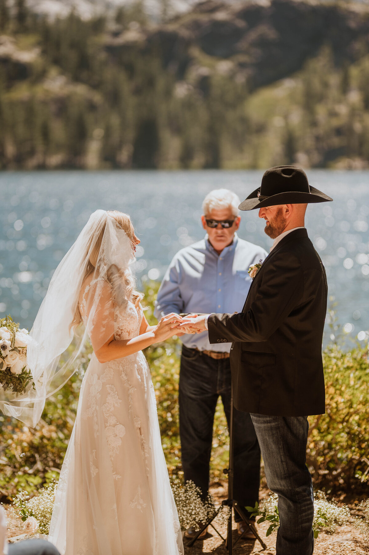 Wedding photographers at Sardine Lake