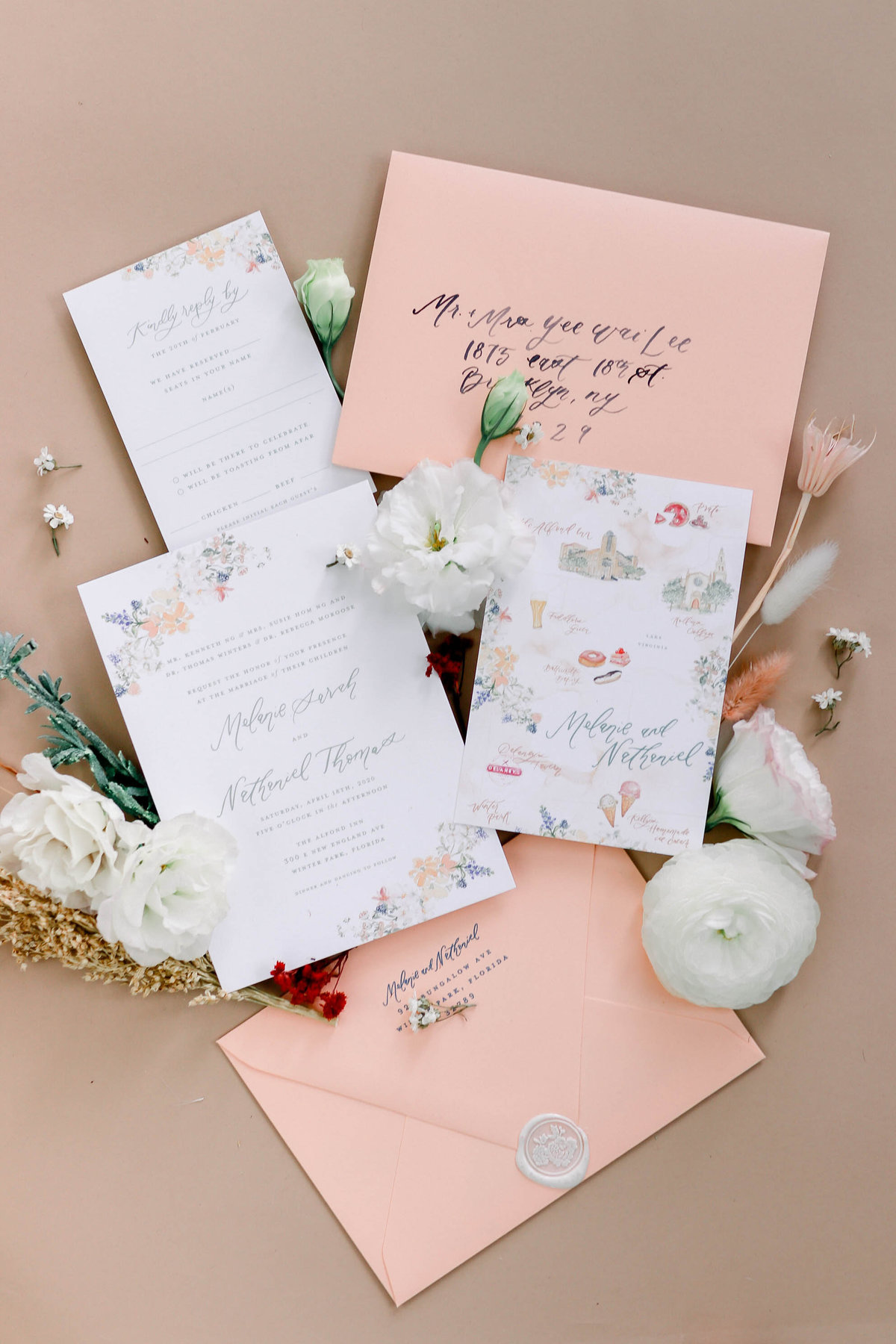 Andi Mejia Wedding Invitation portfolio
