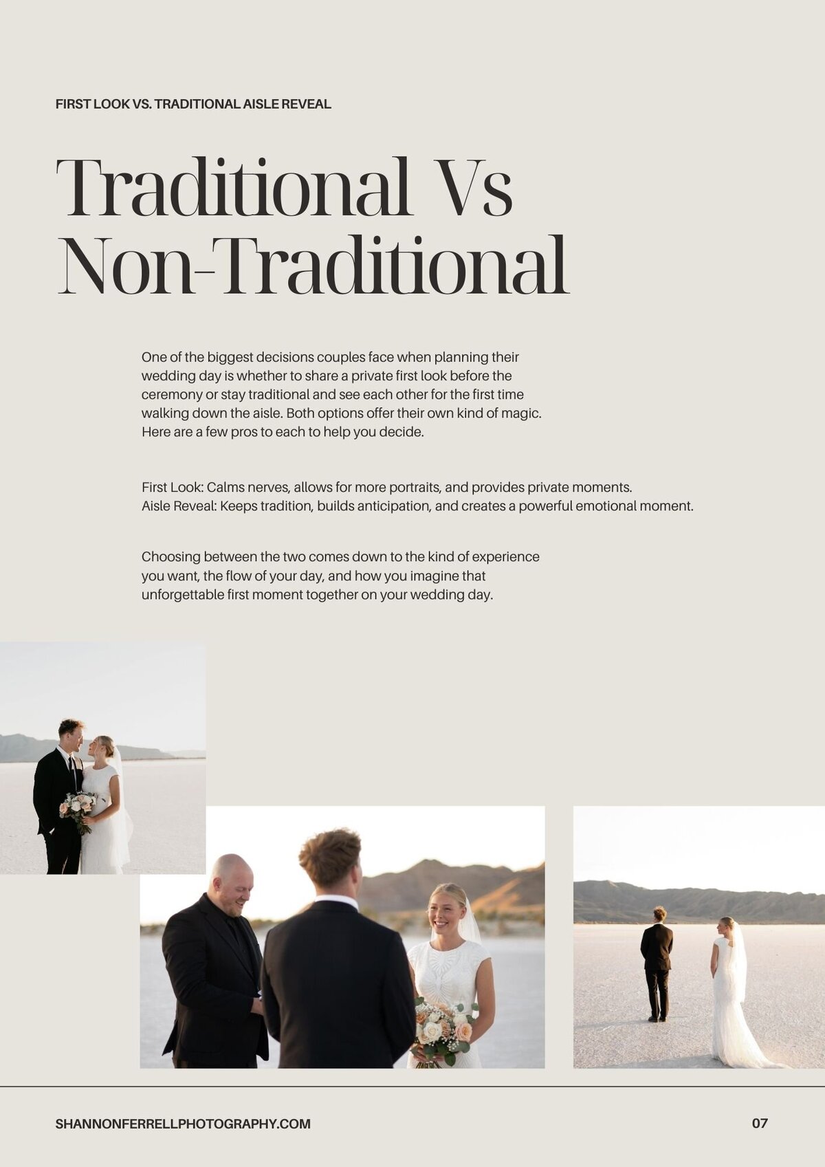 Tips and tricks for planning your own wedding. Should I do a first look?