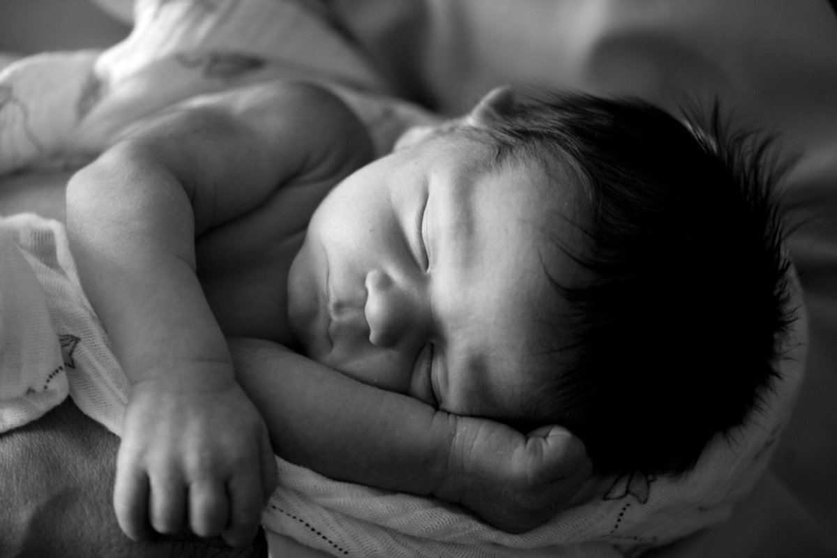 Fine Art Newborn Photography, Newborn Sleeping