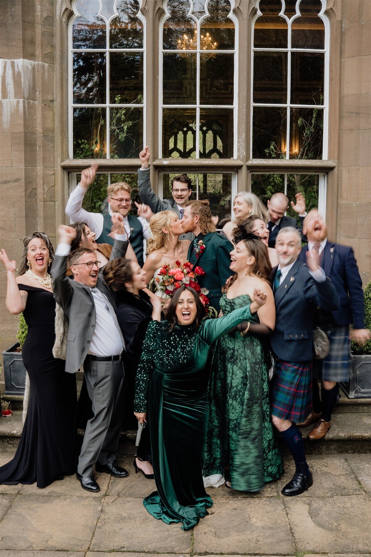 Drumtochty Castle wedding photos by Aberdeen Wedding Photographer Scott Arlow 4