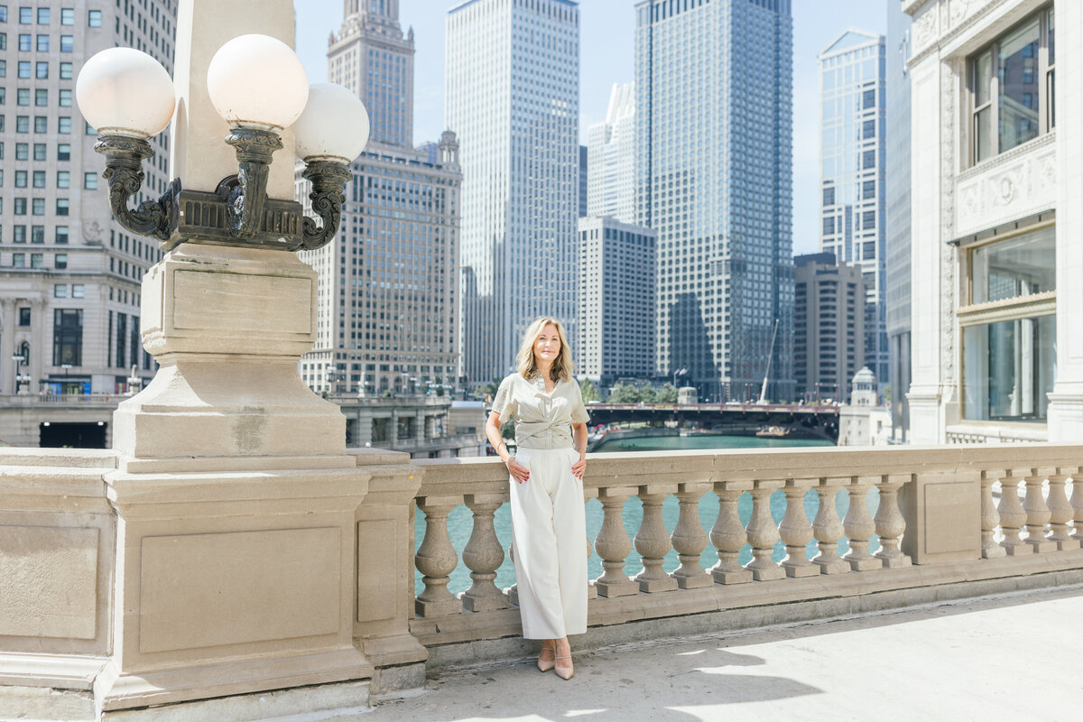 Chicago Riverwalk Branding Portrait Photographer