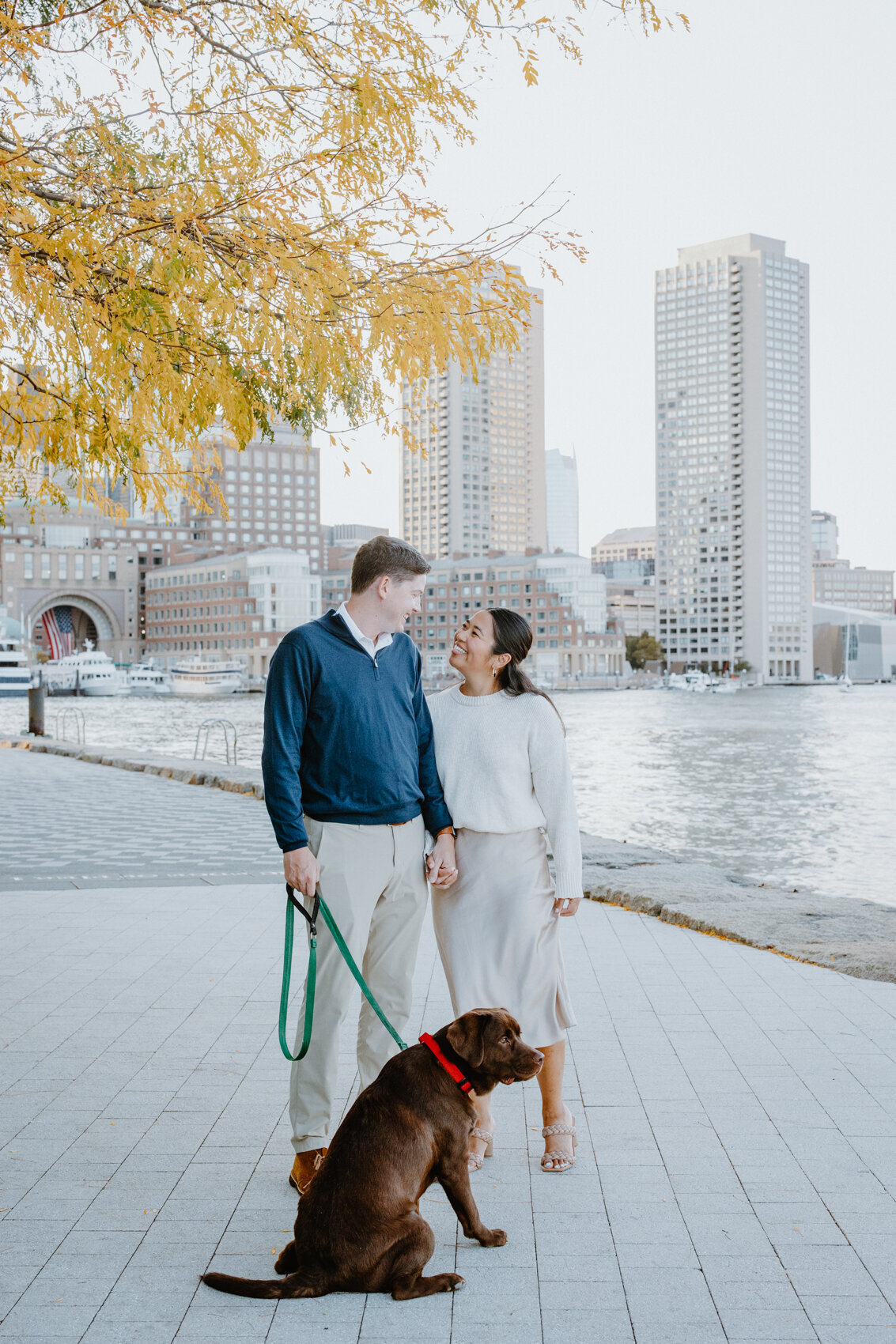 Boston Seaport Engagement Photos-New England Wedding Photographer-19357