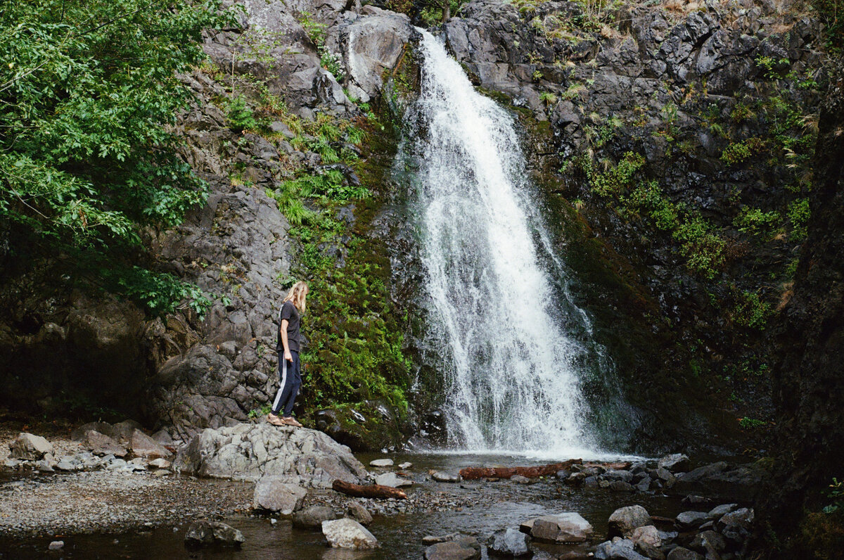 Dog Creek Falls Columbia River Gorge Waterfall