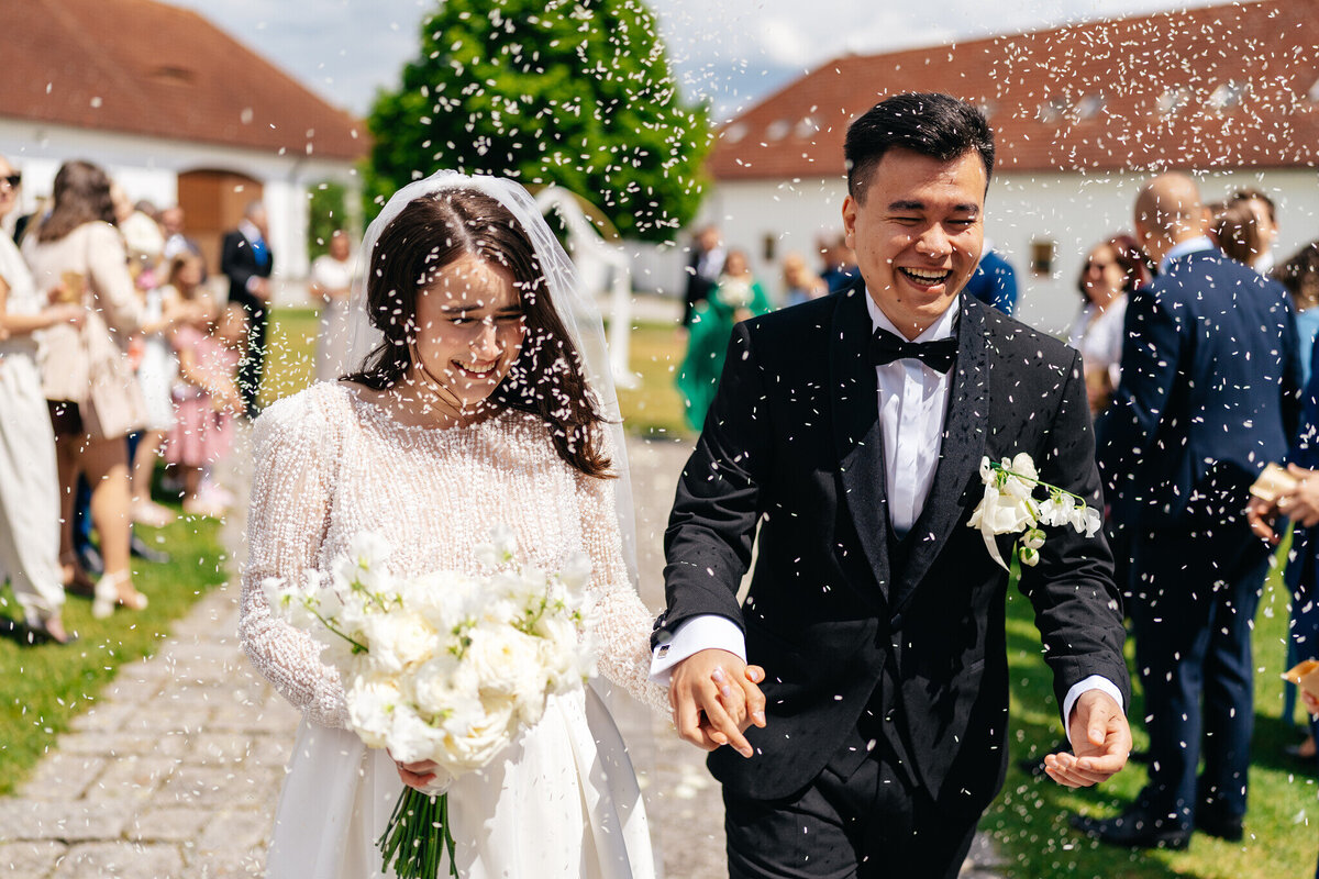 svatba benice štěstí po obřadu