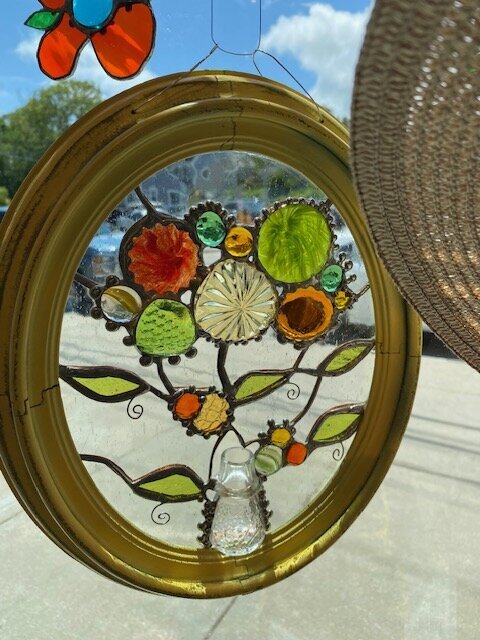 Glassware artwork found at joye
