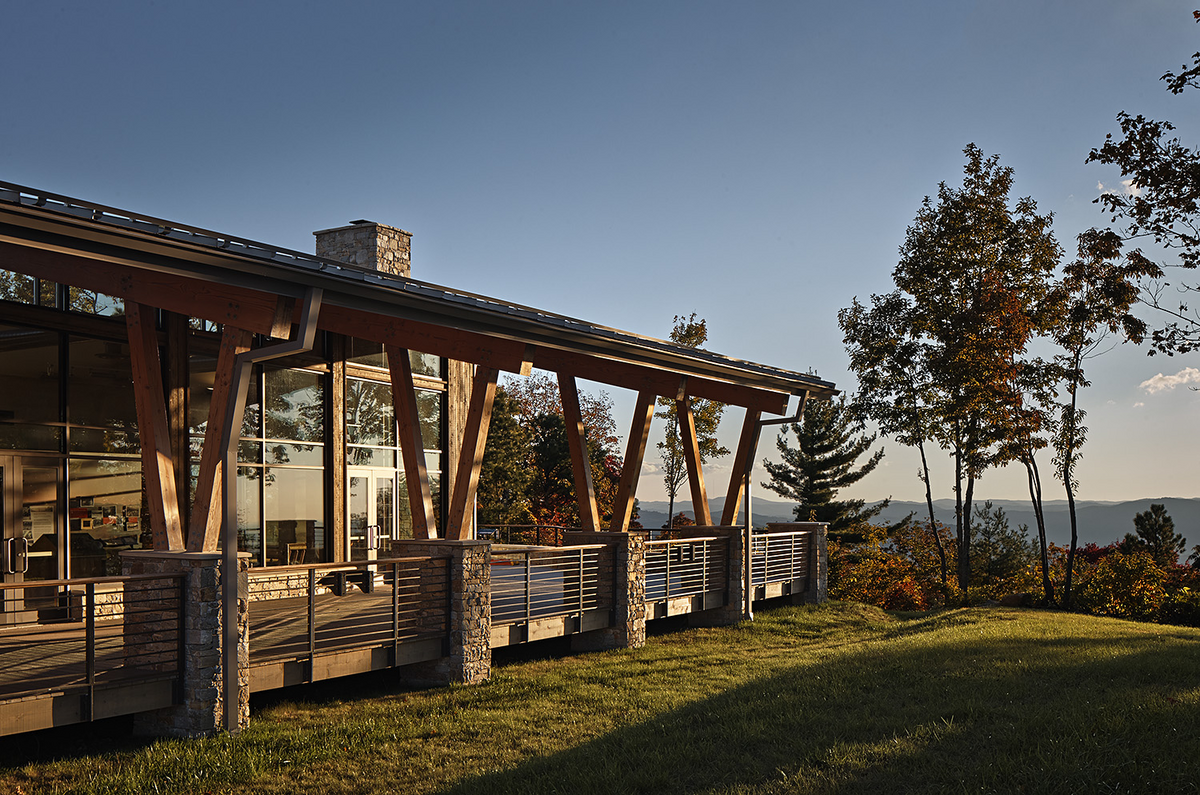 Gorges State Park Visitors' Center built by Cooper Construction - 4