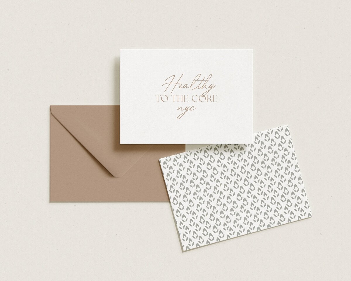 Branded stationary for functional medicine provider