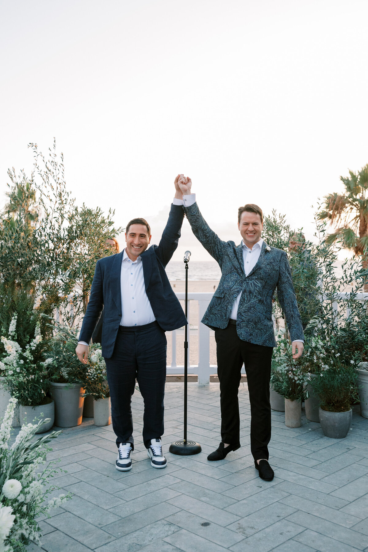 santa monica wedding photographr