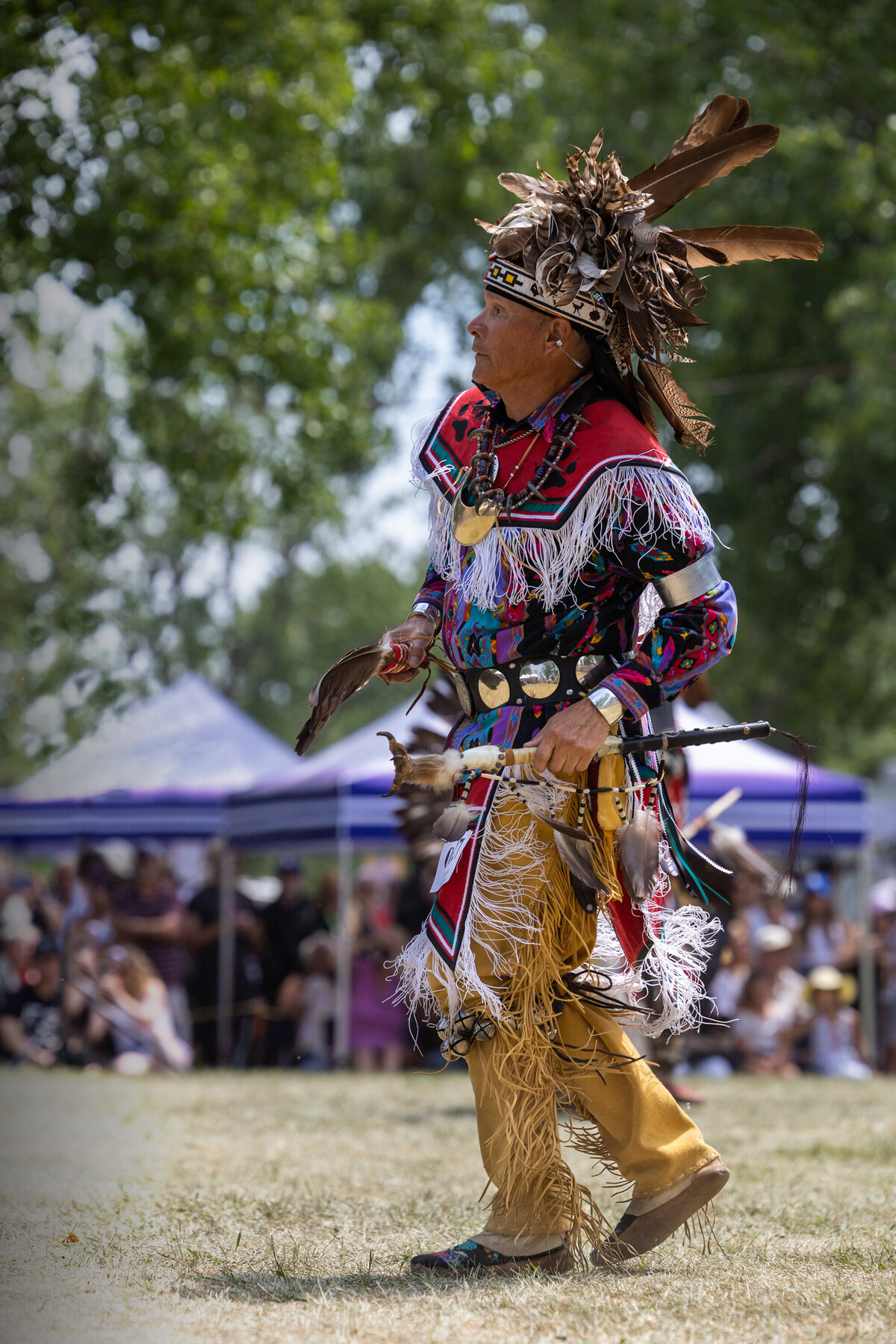 Danseur solitaire POW WOW Montréal