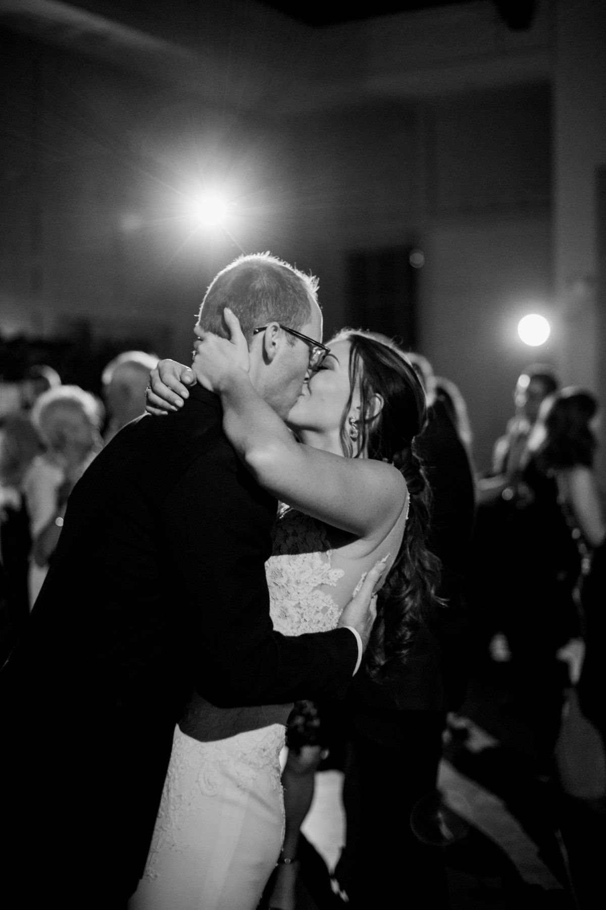 Dancing Kiss Greystone at Piedmont Park Wedding