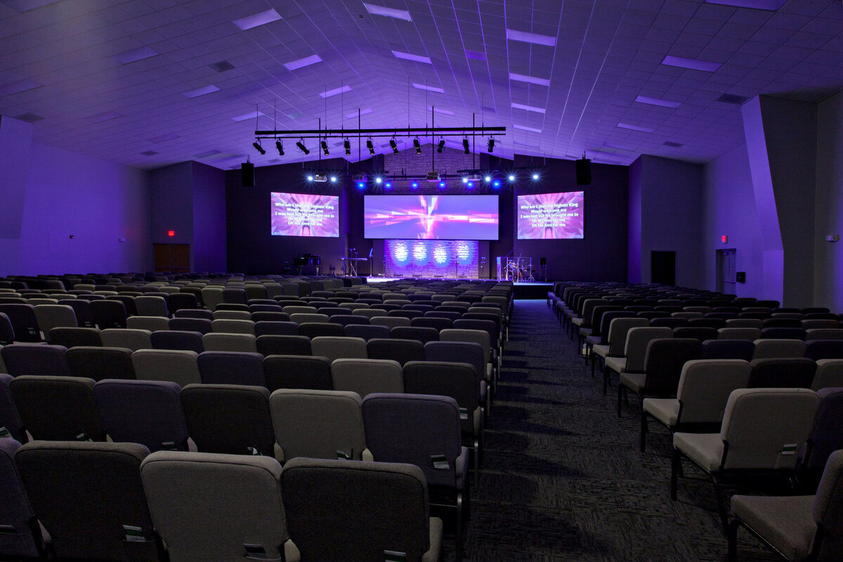 Upward Christian Fellowship facilities built by Cooper Construction - 6