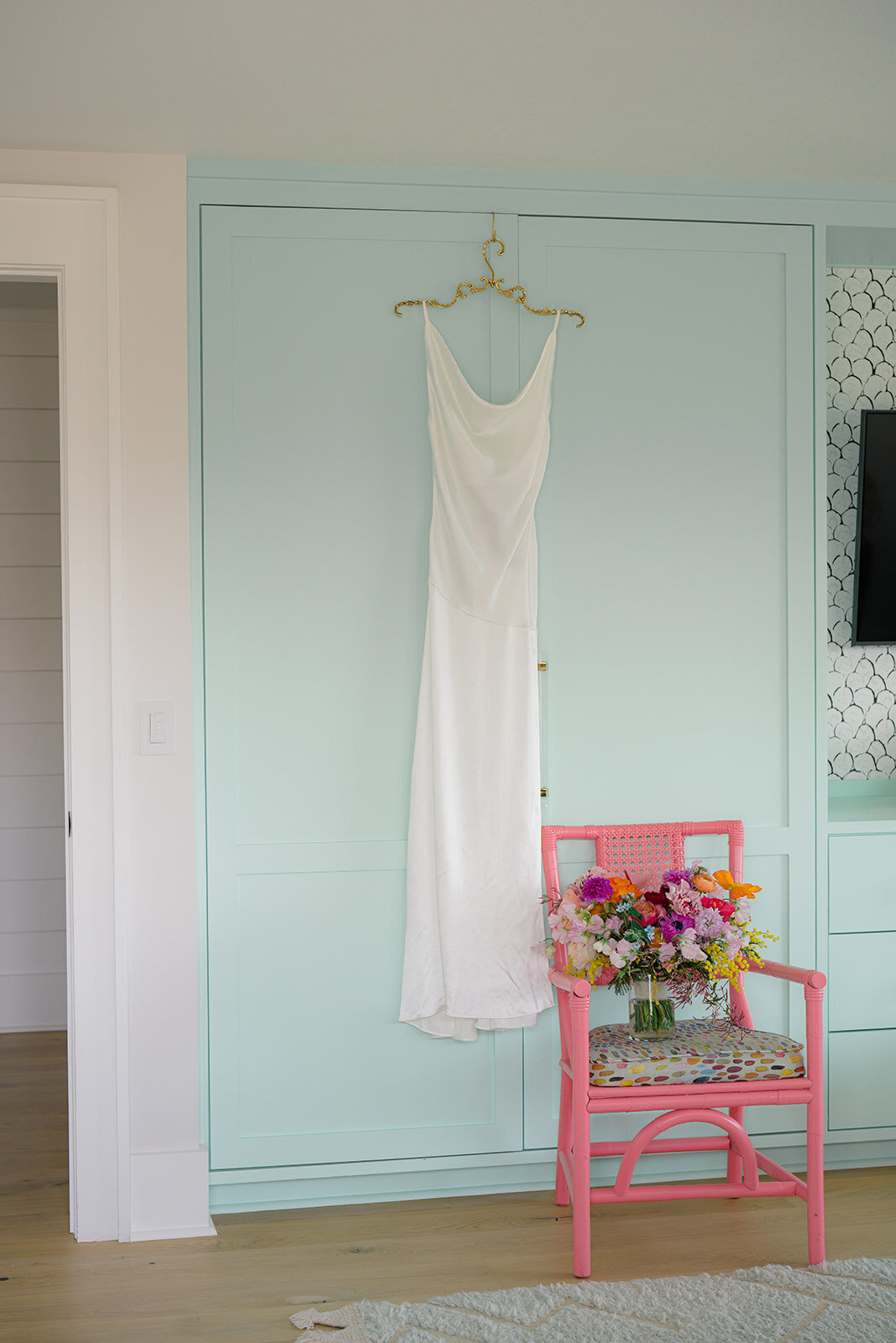 Private_home_wedding_palm_springs_inspired_bright_pink_green_yellow_south_carolina_Wedding_Kailee_DiMeglio_Photography-20