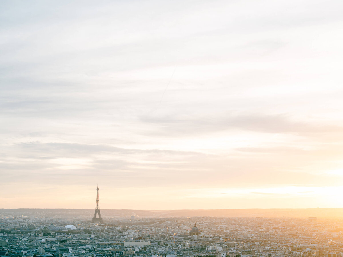 106-Paris Fine Art Photography Sunset Eiffel Tower