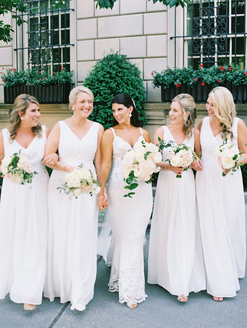 classic-white-bridesmaids