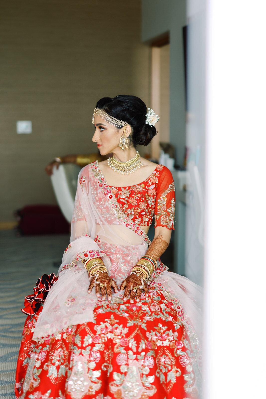 Bright Indian Wedding Photography at Pasea Hotel in LA 26