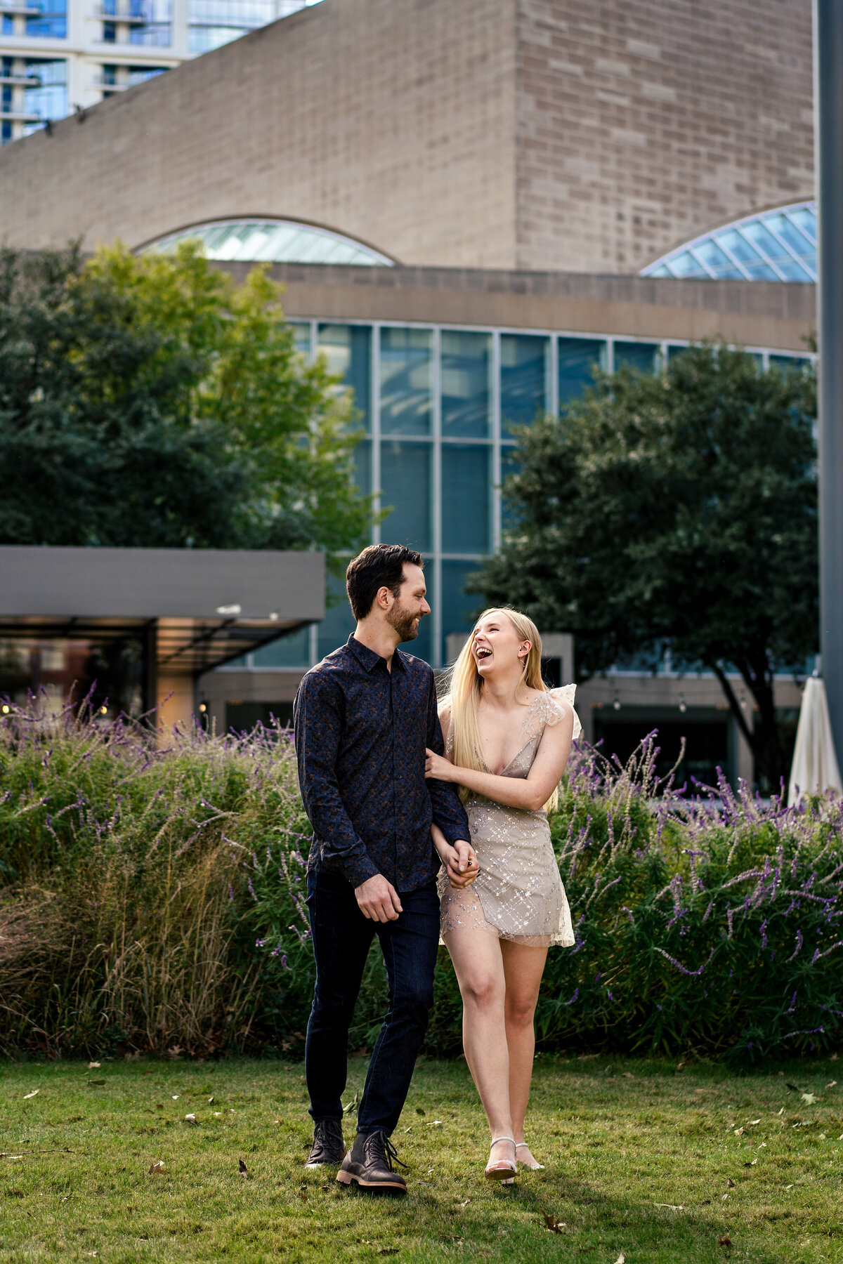 Dallas Myerson Symphony Center Engagement Session