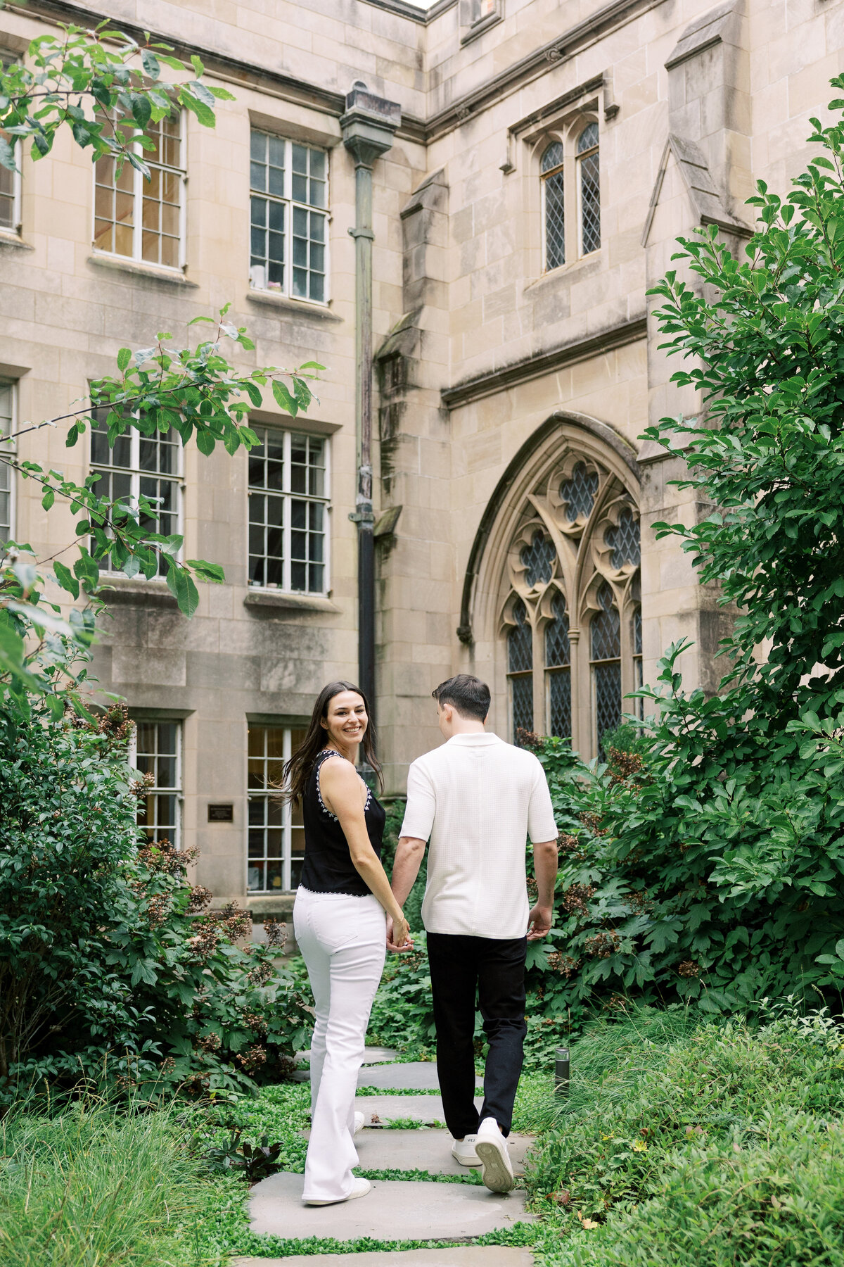 Michelle  Dylans Engagement Session_National Cathedral Washington DC Wedding Photographers_0006