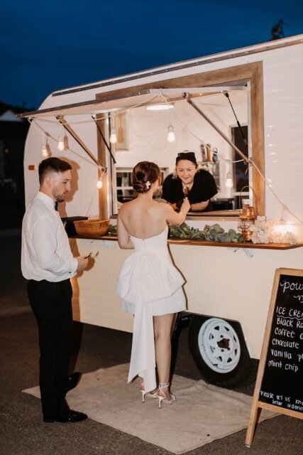 ice cream truck camper wedding nh