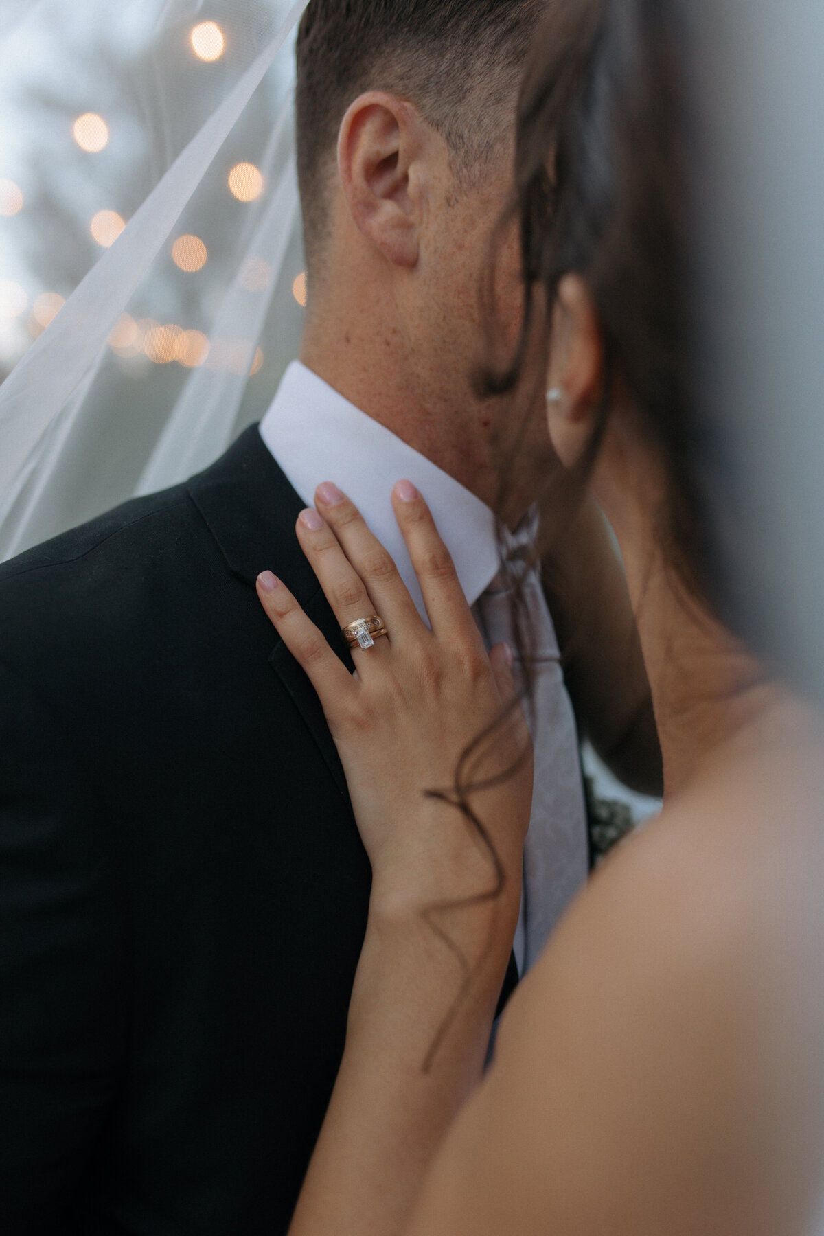 portraits of bride and groom