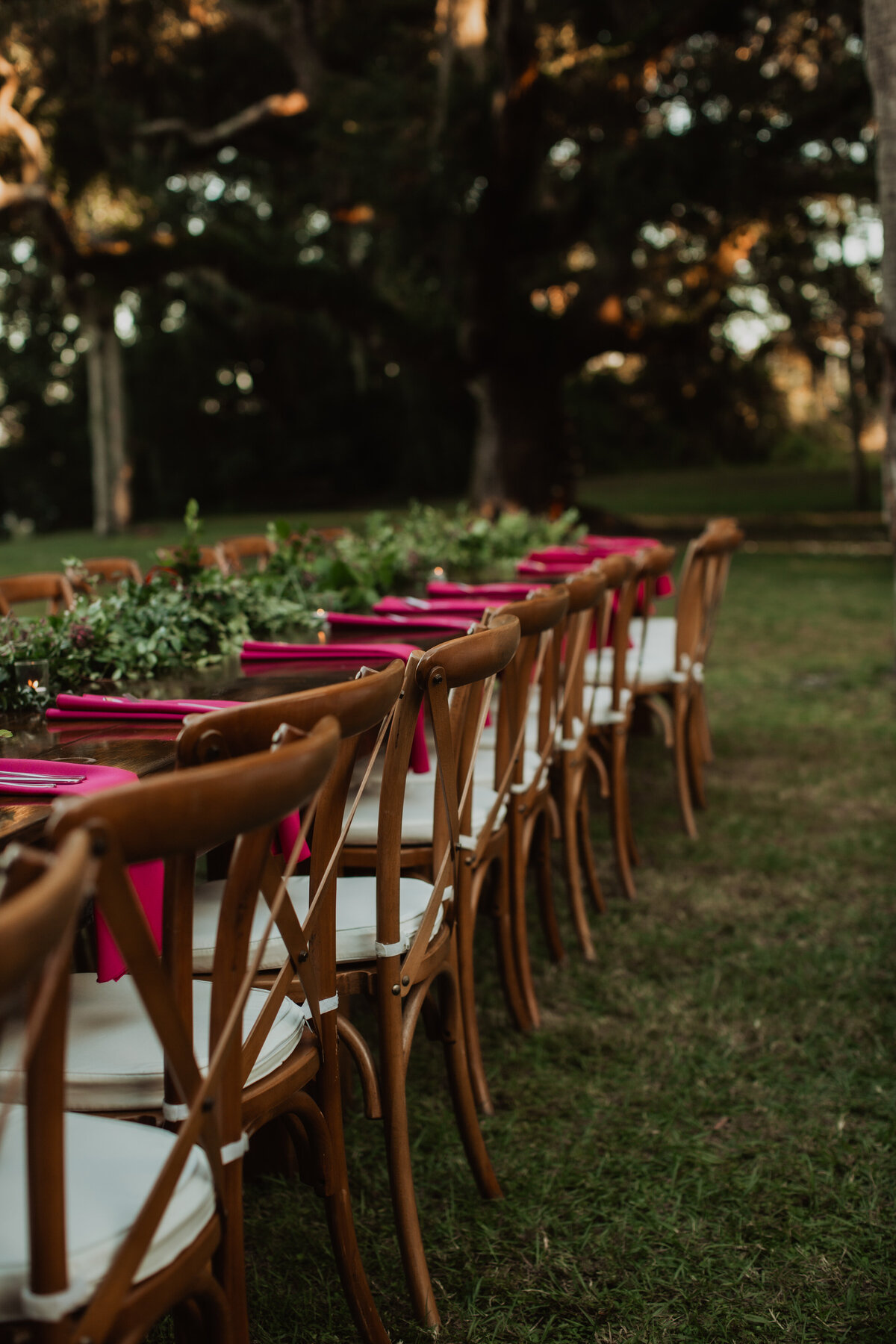 Ribault Club Wedding Reception Outdoor