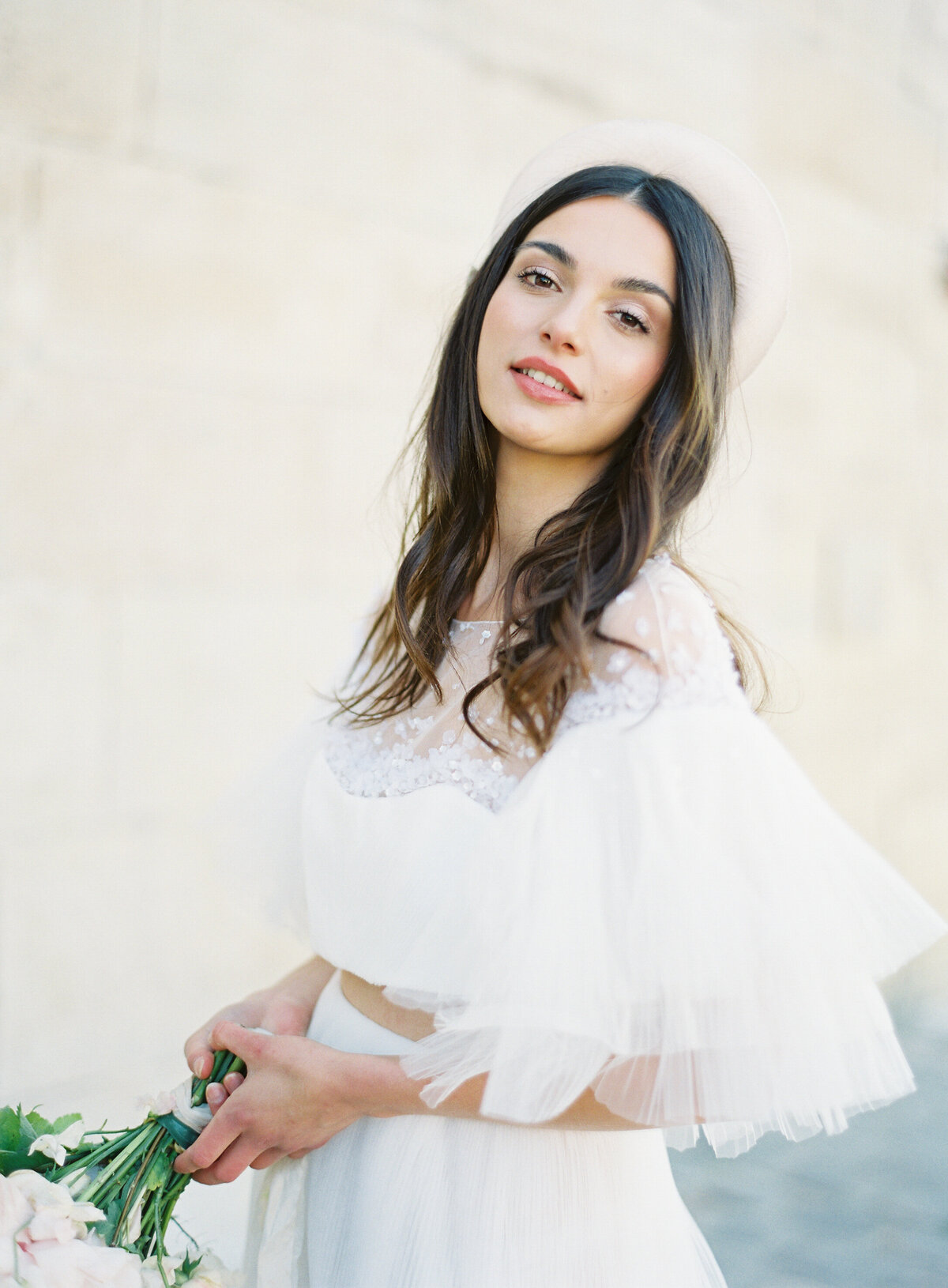 Bridal portraits in Provence by Wedding Photographers Pinnel Photography