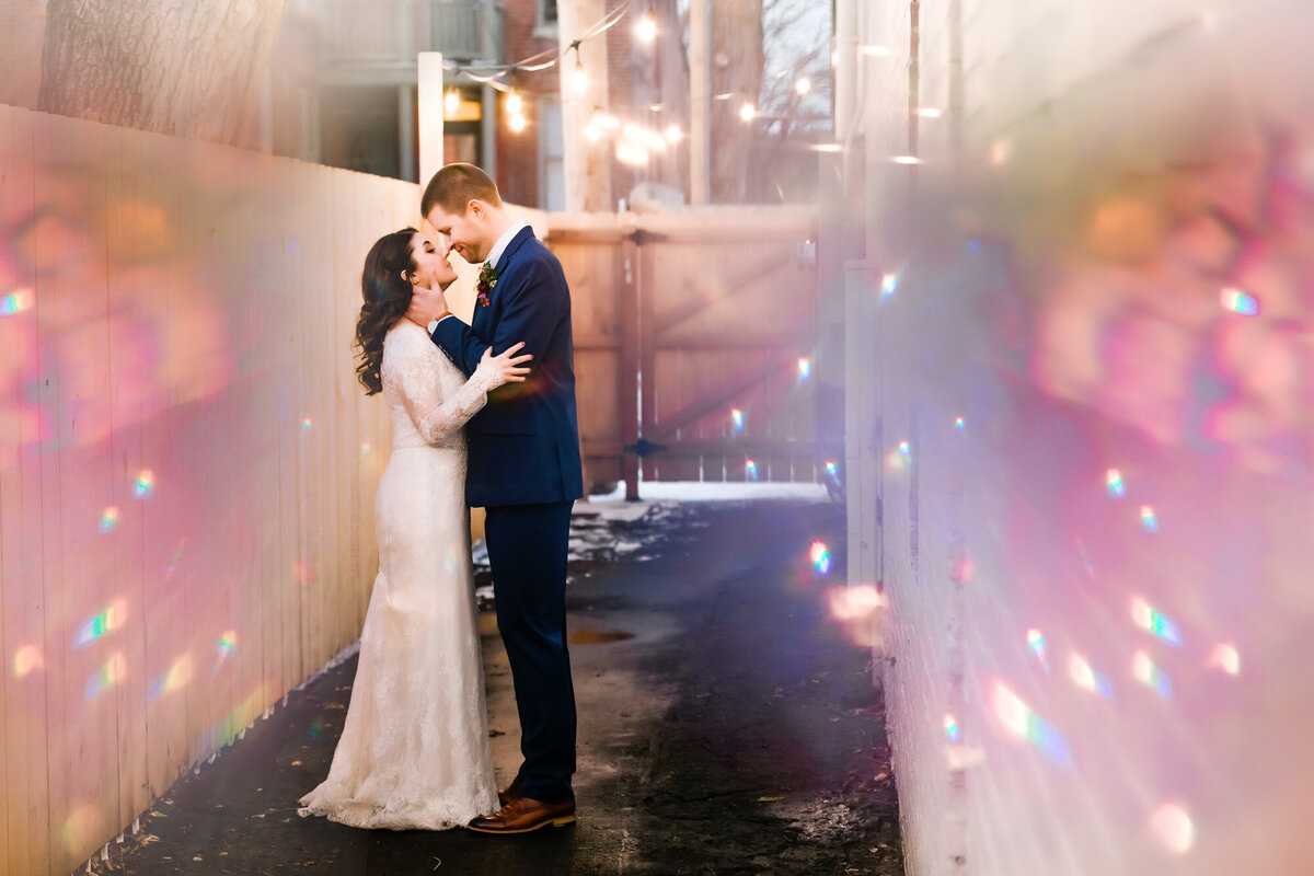 Creative wedding photography at Wild Carrot in St. Louis, MO