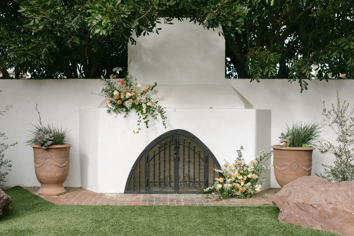 A wedding in San Clemente, California