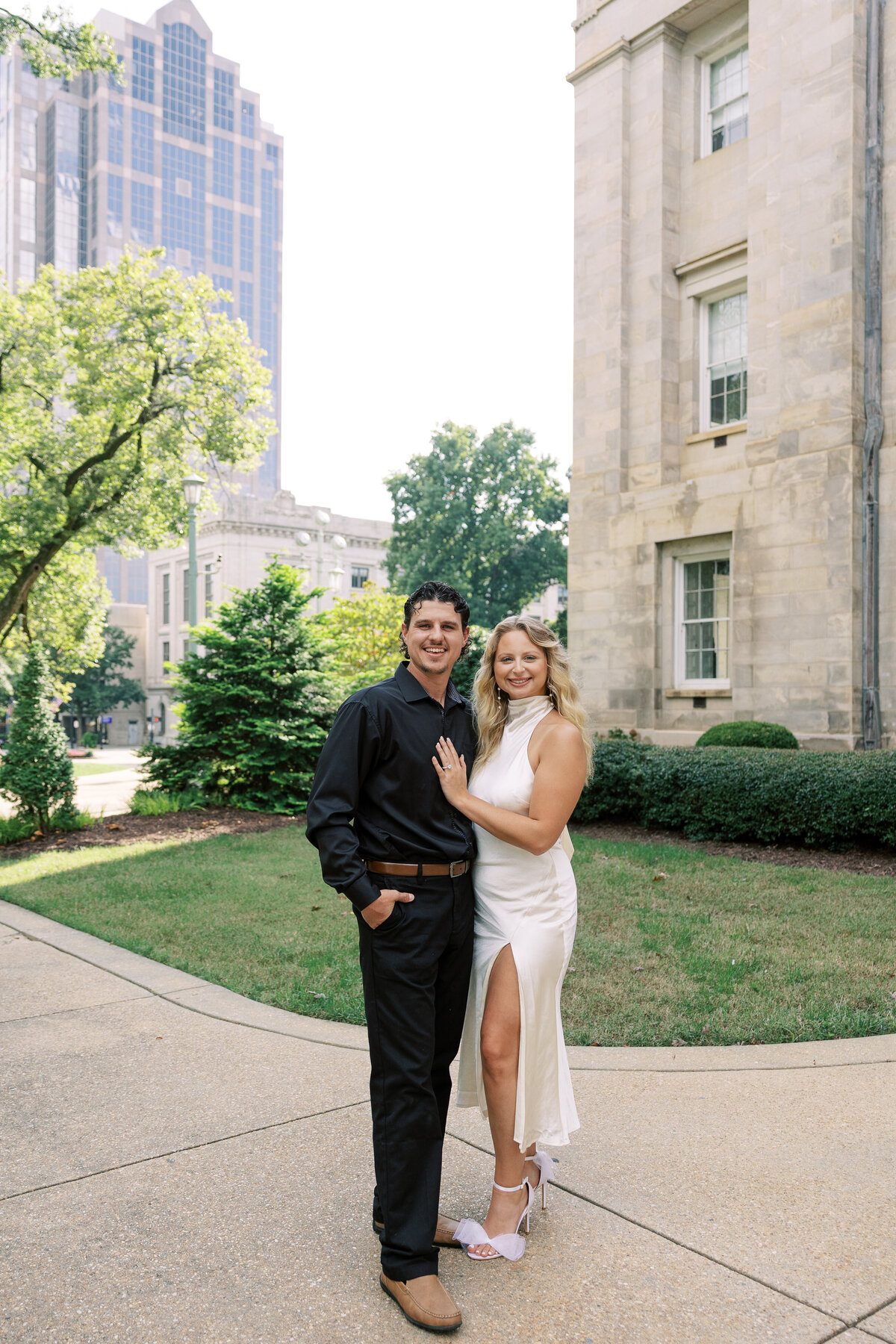 Brooke  Ethans Engagement Session_Downtown Raleigh NC Wedding Photographers_0015