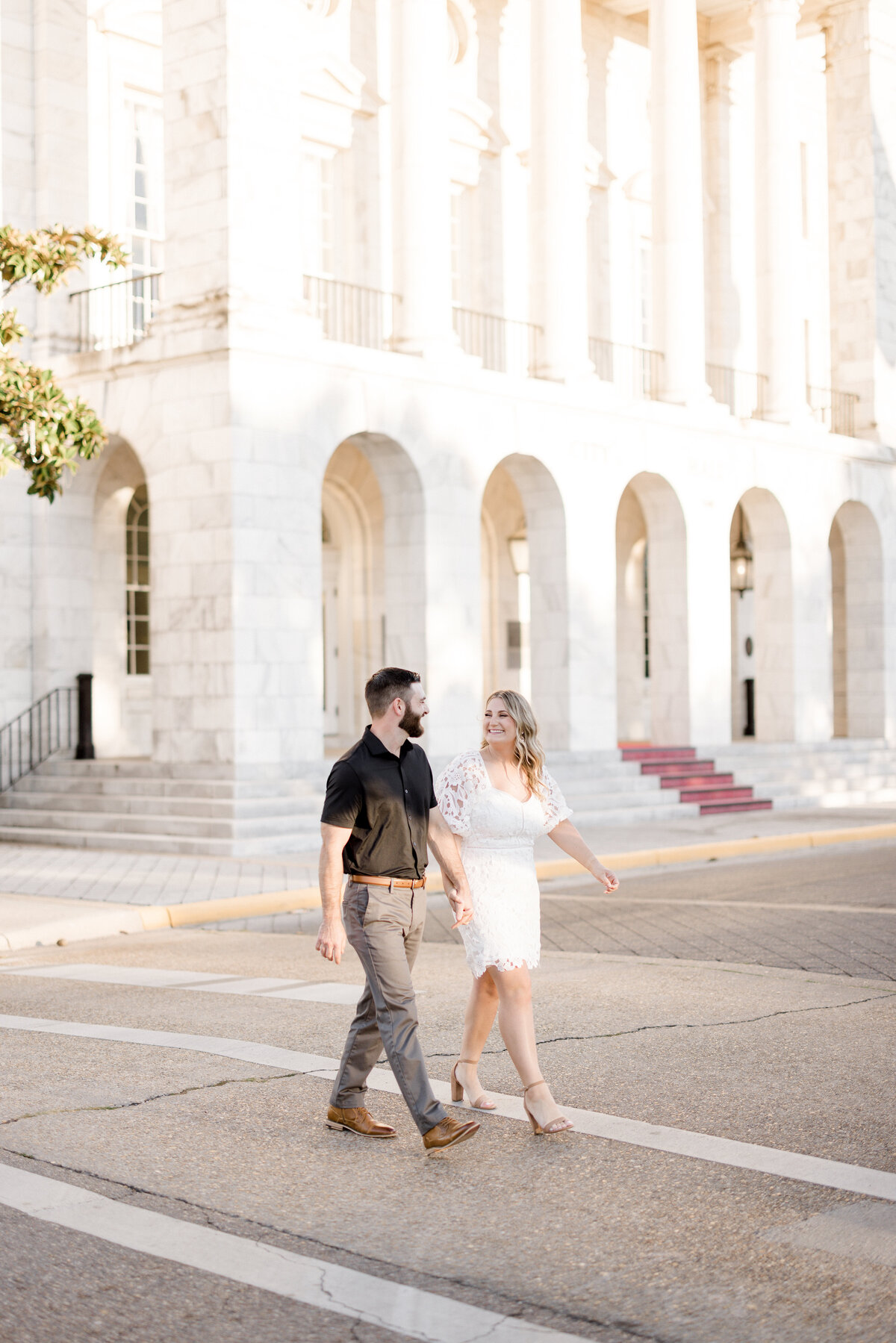 Jessie Newton Photography-Anthony and Emily Engagements-City Hall-Biloxi, MS-85