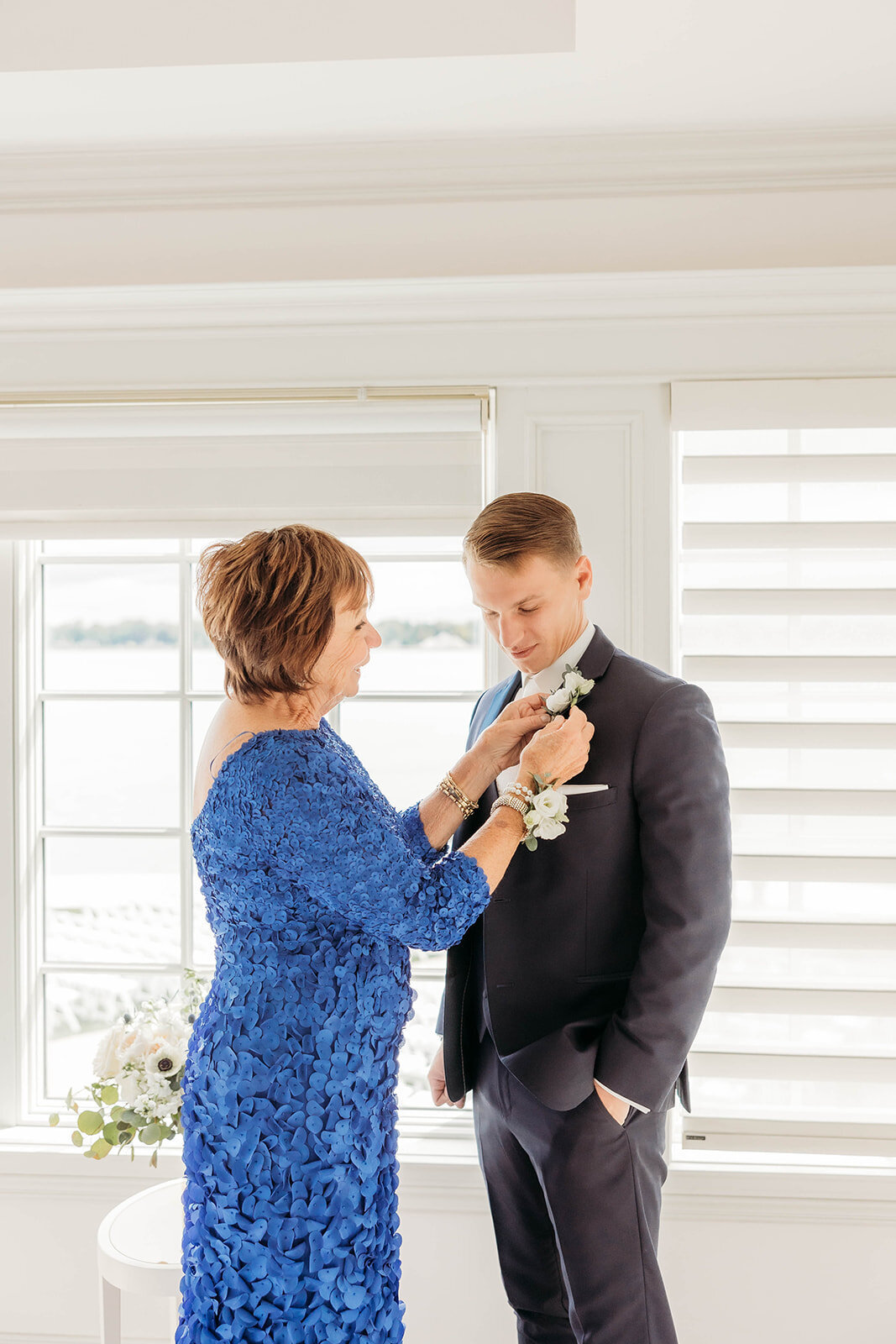 Saint Clair Inn Wedding Groom Michigan Photographer K. E. Rogers Photography-56