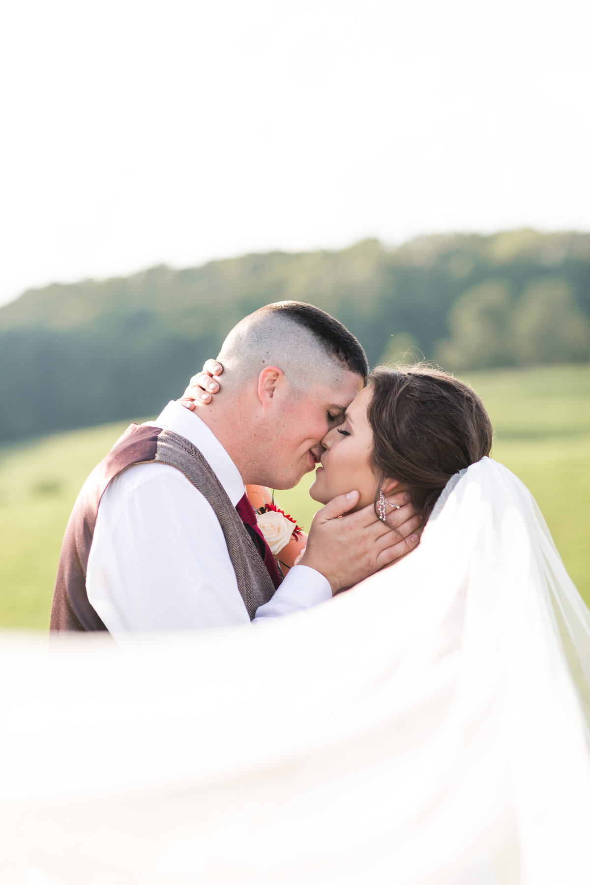 MIddlefork Barn Red & Sunflower Wedding