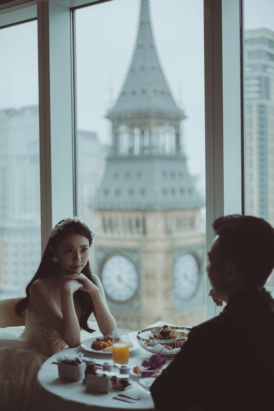 Destination pre-wedding photoshoot, The Parisian, Macau.