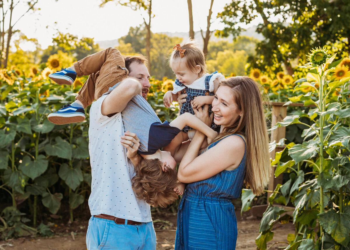 family photography session