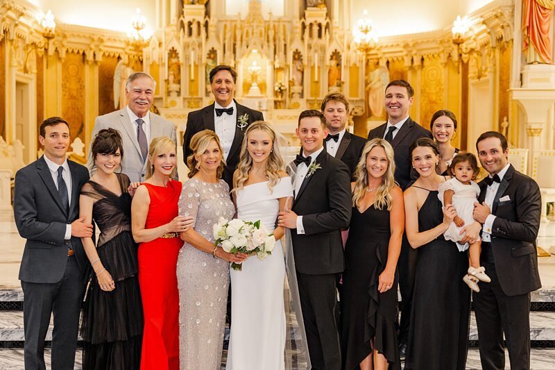 Wedding Ceremony at St. Mary’s in Evansville138
